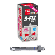 TOX Bolzenanker S-Fix Pro 1 A4 M16x130/10 mm