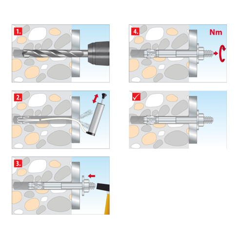 TOX Bolzenanker S-Fix Pro M10x90/10 mm