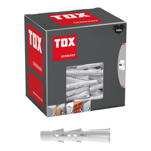 TOX Cheville à usage multiple Tetrafix 8/50