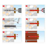 TOX Cheville à cadre pour façade Fassad SK-2