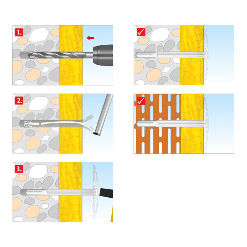 TOX Dämmstoffhalter Keeper 8x160 mm