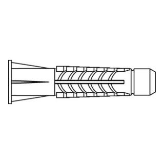 TOX Dübel 4 AS K 8 x 49 Kunstoff S