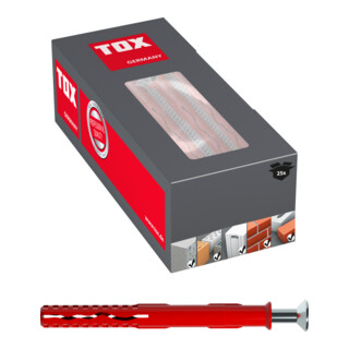 TOX Fassad Rahmendübel Fassad SK 10 x 200 mm, 25 Stück
