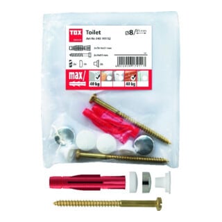 TOX Fixation pour WC au sol Toilet Plus