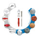 TOX Fixation urinoir et lavabo Piss-Fix XL M10 blanc-2