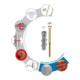 TOX Fixation WC sur pied blanc-4