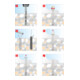 TOX Fixation WC sur pied Toilet XL Cap blanc