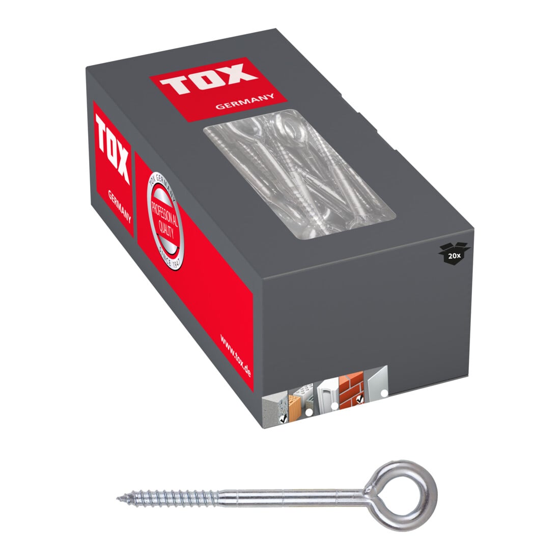 TOX Gerüstverankerung Safe Fix Eye 12x120 mm