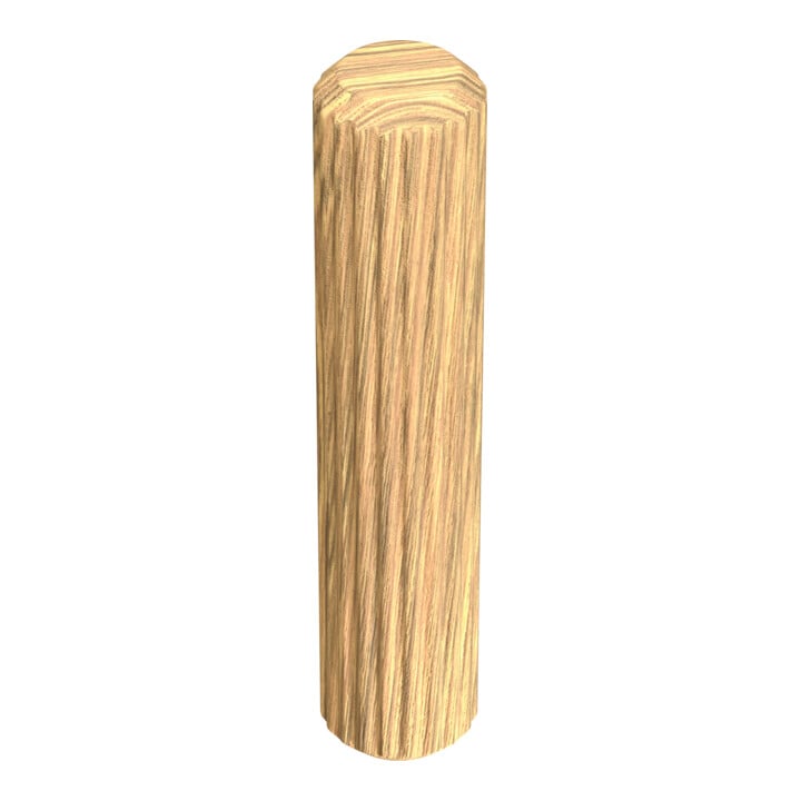 TOX Holzdübel Boltfix wood 8x40 mm, Riffeldübel aus massiver Buche