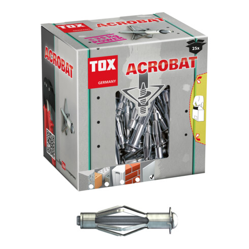 TOX Metall-Hohlraumdübel Acrobat M5x52 mm Kleinpack