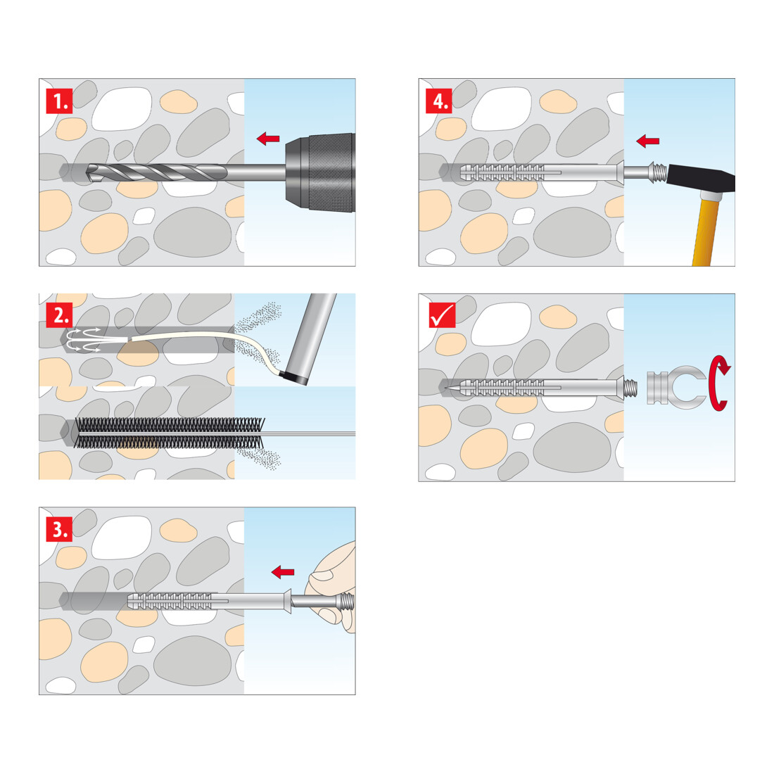 TOX Nageldübel Attack Plus 6x40 mm