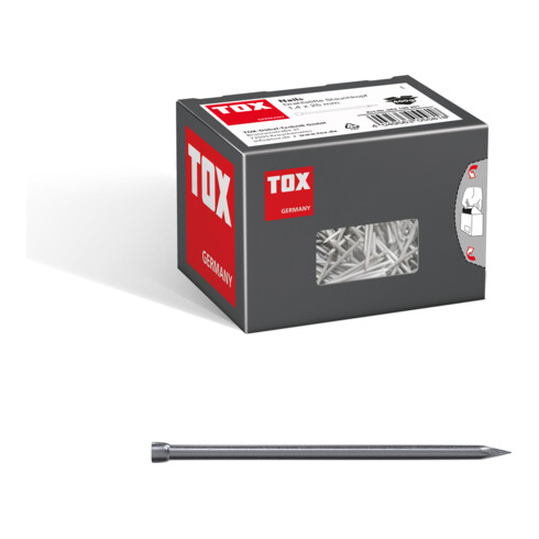 TOX Nails Drahtstifte DIN 1152 mit Stauchkopf 1,4x25 mm
