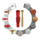 TOX Parkett- & Regalschienenbefestigung System Fix Pro 5x31 mm
