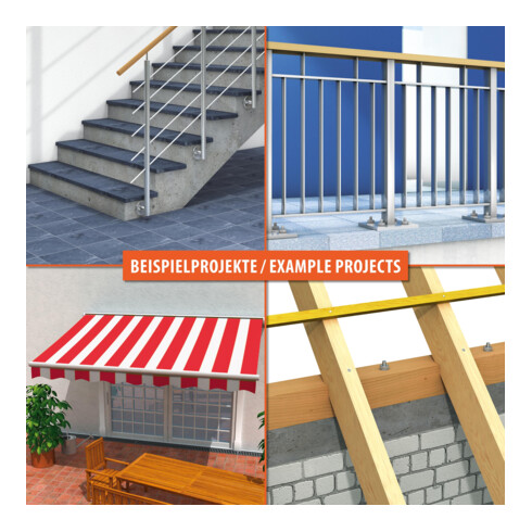 TOX Schwerlastanker Dual Force 1 15x15 mm