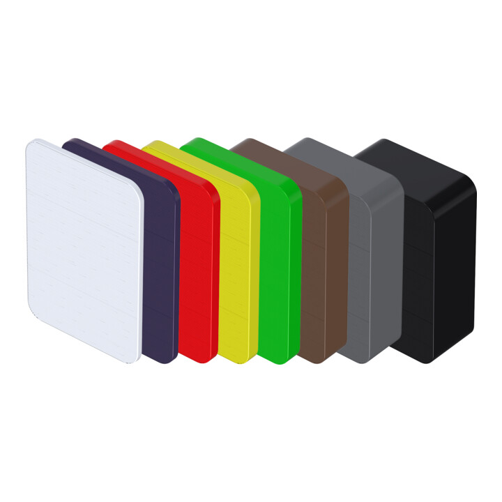 TOX Unterlegplatten 60x40 mm Distance Allround Sortiment  1,5,2,3,4,5,10,15,20 mm