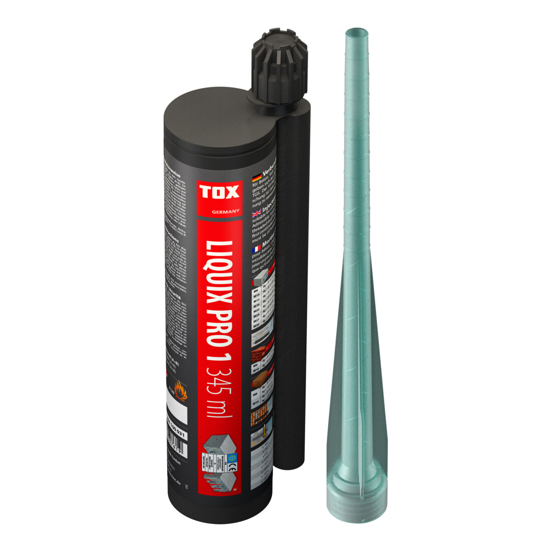 TOX Verbundmörtel Liquix Plus 7 styrolfrei 345 ml