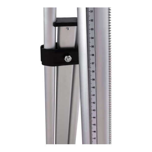 STIER Trépied de chantier 340 cm pour laser rotatif 5/8 pouces