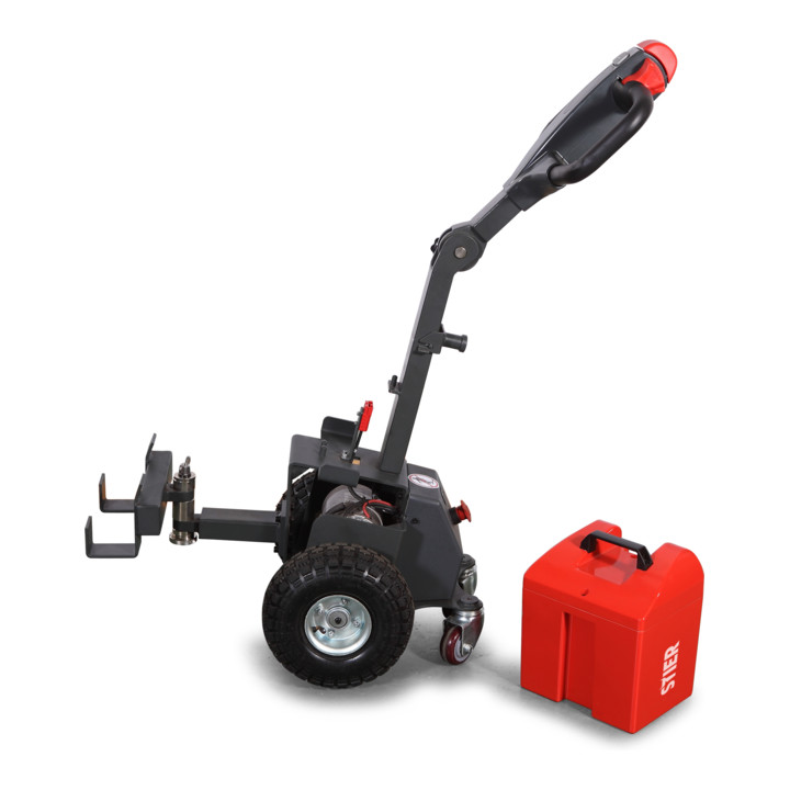 Tracteur électrique STIER ETE-10, capacité de charge 1 000 kg