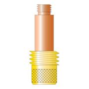 TRAFIMET Corps de douille de serrage Buse à gaz Ø 2,4,45V26-4