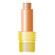 TRAFIMET Corps de douille de serrage Lentille gaz D:1,6,45V25-3