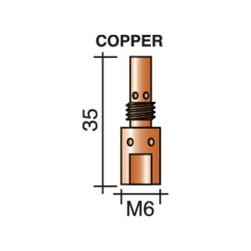 Trafimet Düsenstock M 6 für ERGOPLUS