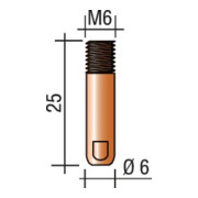 Trafimet Stromdüse M 6 E-Cu-4