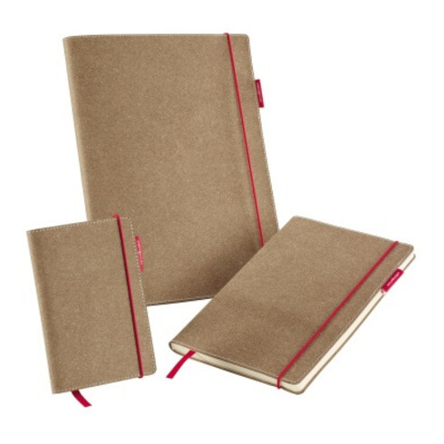 transotype Notizbuch senseBook Red Rubber 75020602 S kariert