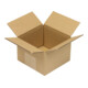 TransPak Carton simple cannelure, VE50, 120x120x80mm, Q.1.2-1
