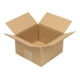 TransPak Carton simple cannelure, VE50, 160x160x90mm, Q.1.2-1