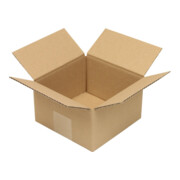 TransPak Carton simple cannelure, VE50, 160x160x90mm, Q.1.2