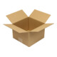 TransPak Carton simple cannelure, VE50, 200x200x140mm, Q.1.2-1