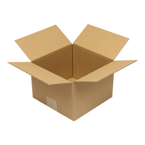 TransPak Carton simple cannelure, VE50, 200x200x140mm, Q.1.2