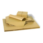 TransPak Papier d'emballage, 25KG, Découpe, 50x75cm, 80g/m², brun