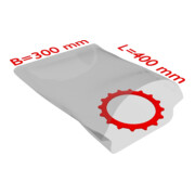 TransPak Sac plat PE, VE1000, 300x400mm, 50µ, transparent