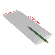 TransPak Sachets à fermeture pression 100x250mm, 50µ, VE1000