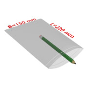 TransPak Sachets à fermeture pression 150x220mm, 50my, VE1000