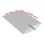 TransPak Sachets à fermeture pression 400x500mm, 50my, VE 500