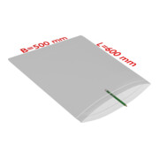TransPak Sachets à fermeture pression 500x600mm, 50µ, PC 500