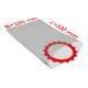 TransPak Sachets plats PE, VE1000, 200x320mm, 50µ, transparent-1