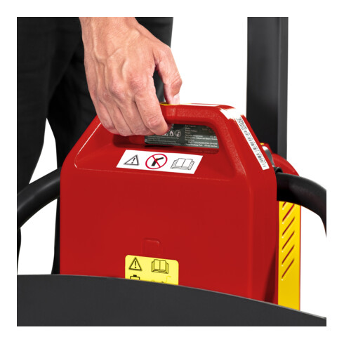 Transpalette électrique STIER EZY, longueur de la fourche 1150 mm
