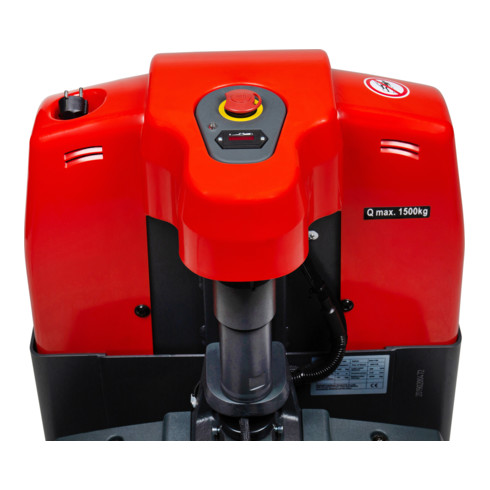 Transpalette électrique STIER EZP-15, capacité de charge 1 500kg, longueur de fourche 1 150mm