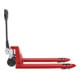 Transpalette STIER, capacit&eacute; de charge 2500 kg, longueur de fourche 1150 mm, pneus en nylon, avec Quicklift