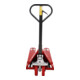 Transpalette STIER, capacité de charge 3000 kg, longueur des fourches 1150 mm, pneus en PU