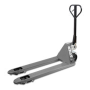 Transpalette STIER, capacité de charge 2 500 kg, longueur de fourche 1 150 mm, pneus nylon, gris-4