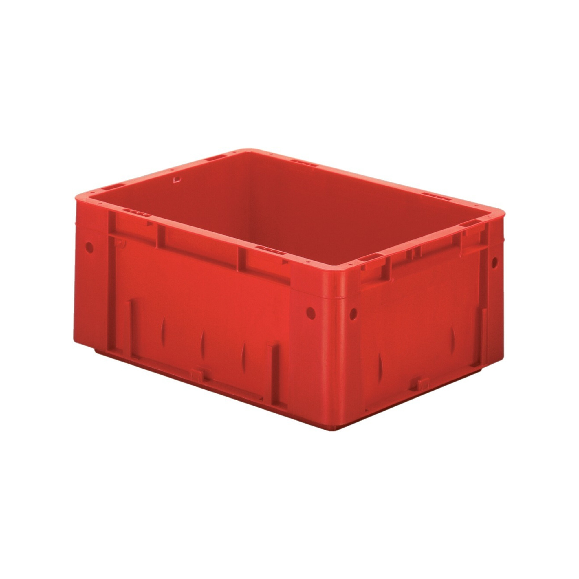 Transportbehälter L400xB300xH175mm blau PP Schwerlast Seitenwände geschl. ; LA-KA-PE