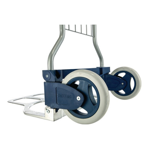 Transportkarren RuXXac-cart klappbar Stahlgerüst,pulv.Alu.1100mm Schaufel-L410mm