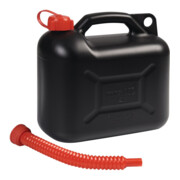 Transportkraftstoffkanister Inh.10l schwarz HD-PE L330xB165xH320mm NOW