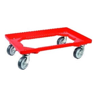 Transportroller 416 x 615mm rot Raster