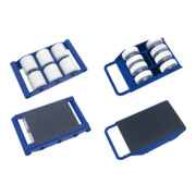 Transportroller 6 t Tragk FW06 avec 6 roulettes en nylon