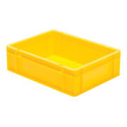 Transportstapelbehälter L400xB300xH120mm blau PP Seitenwände geschl.LA-KA-PE